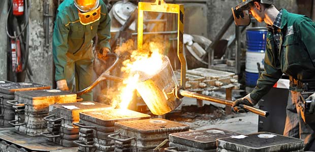 Gießereien, Stahlwerke, Hüttenwerke